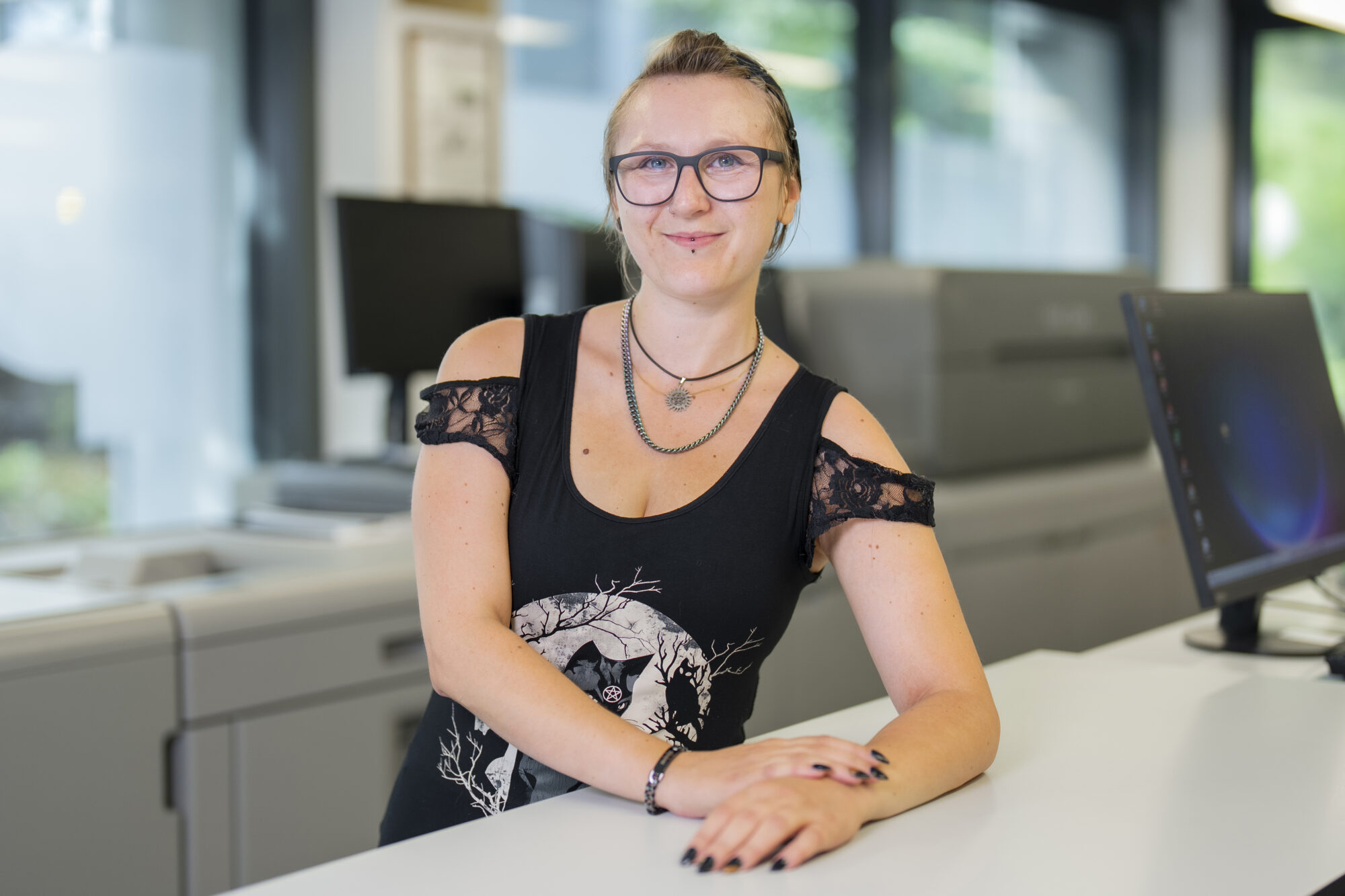 Nadia von Weissenfluh - In Ausbildung